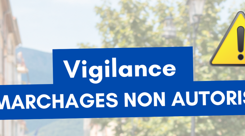 VIGILANCE – Démarchages non-autorisés signalés sur la commune