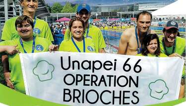 Opération Brioches de l'UNAPEEI 66