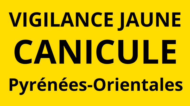 Vigilance jaune canicule