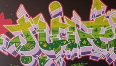 Exposition "GRAFFITIS SUR TOILES" de Jérémy Lubrano