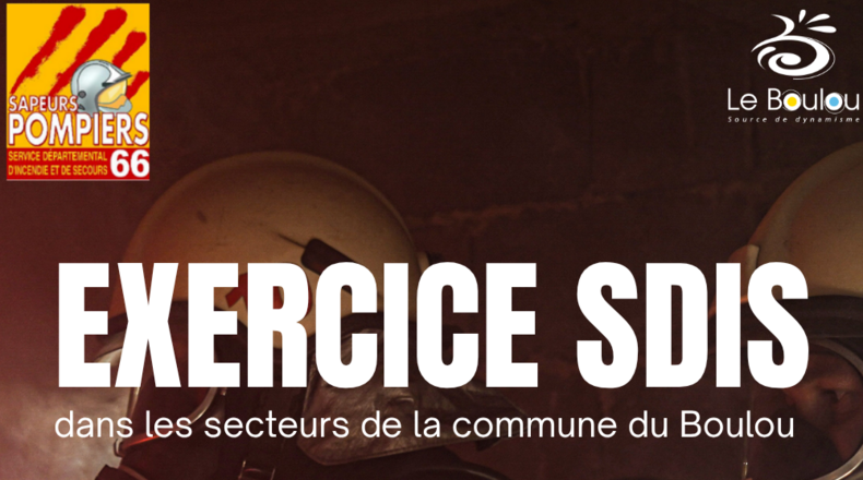 Exercice des sapeurs-pompiers du 16 au 18 octobre 2026