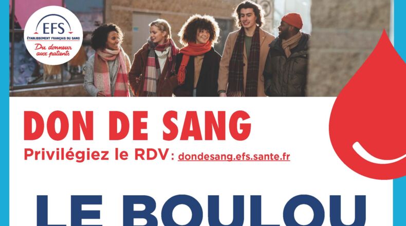 Don de sang - Samedi 15 novembre 2025