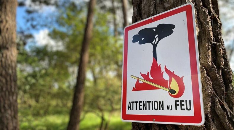 Carte quotidienne du Risque feux de forêt