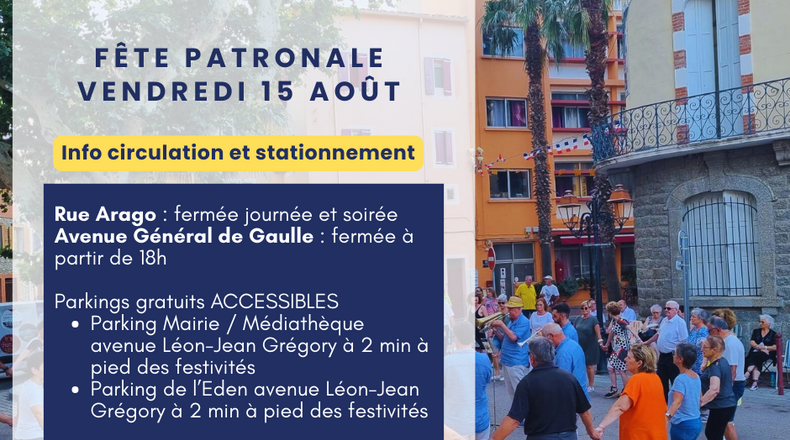 Modification circulation - Vendredi 15 août