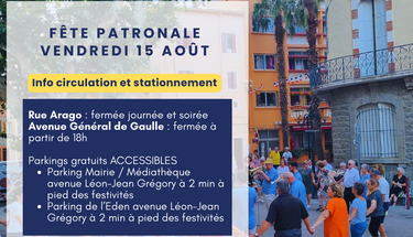Modification circulation - Vendredi 15 août