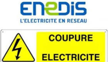 Coupure électricité Enédis