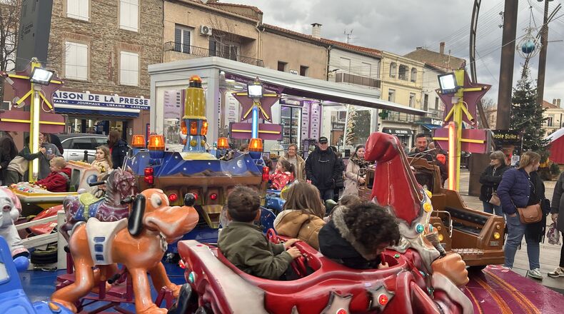 Manèges offerts sur la Rambla