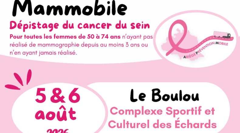 LE MAMMOBILE FAIT ÉTAPE AU BOULOU
