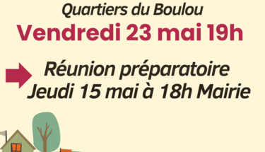 Les voisins font la Fête - Réunion de préparation