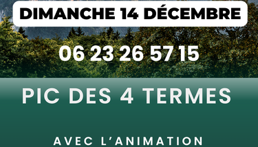 Randonnée dominicale - Pic des 4 Termes