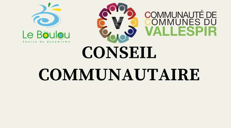 Prochain conseil communautaire