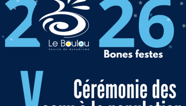 Voeux à la population samedi 31 janvier 2026 19h