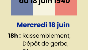 Cérémonie - Appel du 18 juin