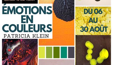 Expo "Émotions en couleurs" de Patricia Klein
